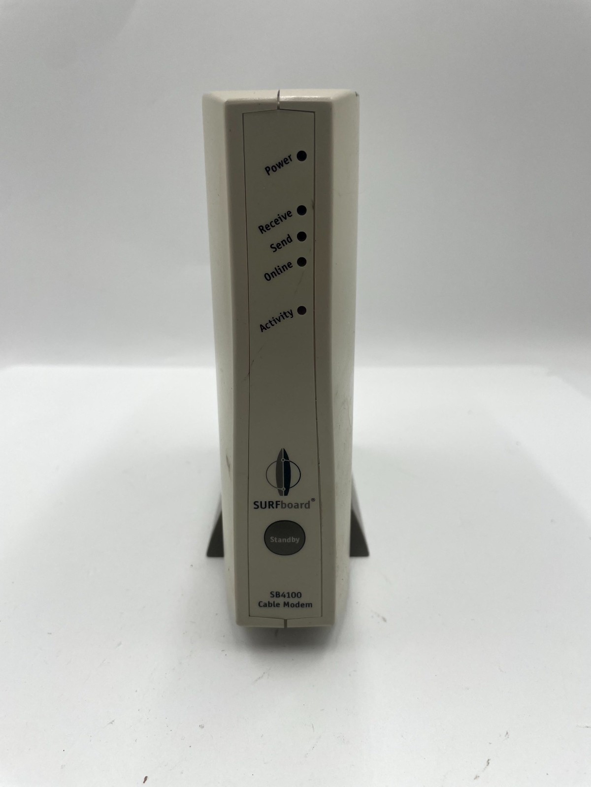 Motorola SURFboard SB4100 High Speed Cable Modem Gray 38 Mbps Ethernet RJ-45