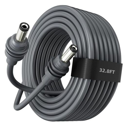 Starlink Mini Cable 32.8ft/10M, Extension Replacement Power DC to DC 32.8FT