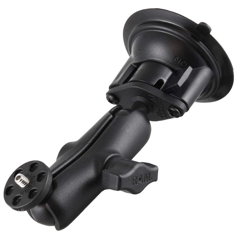 RAM-B-224-1-366U  RAM Twist-Lock Suction Cup Mount with 1/4"-20...