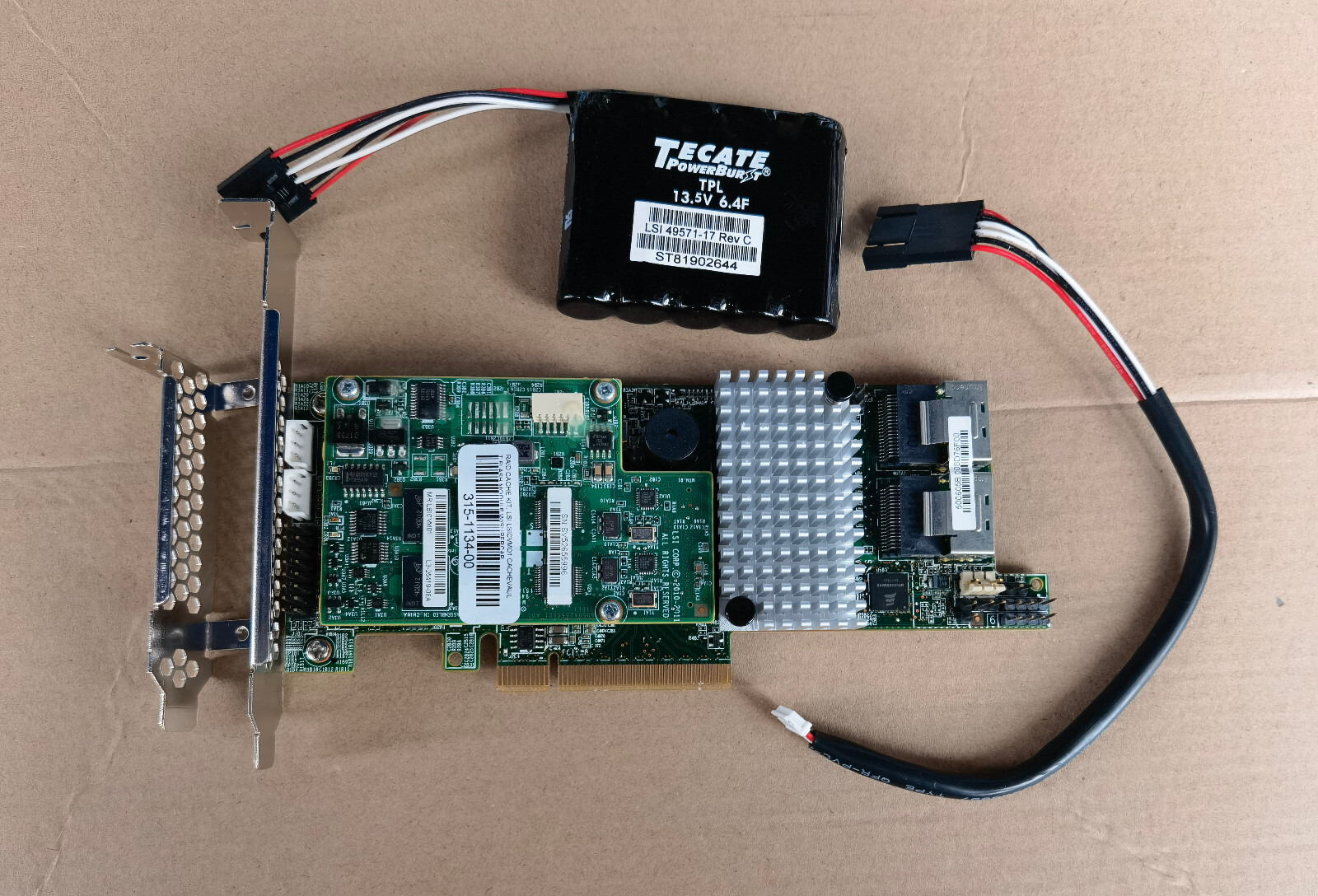 LSI MegaRAID 9271-8i PCIE3.0 8 Port 6Gb SATA/SAS Raid +CVM01+Super capacitor BBU
