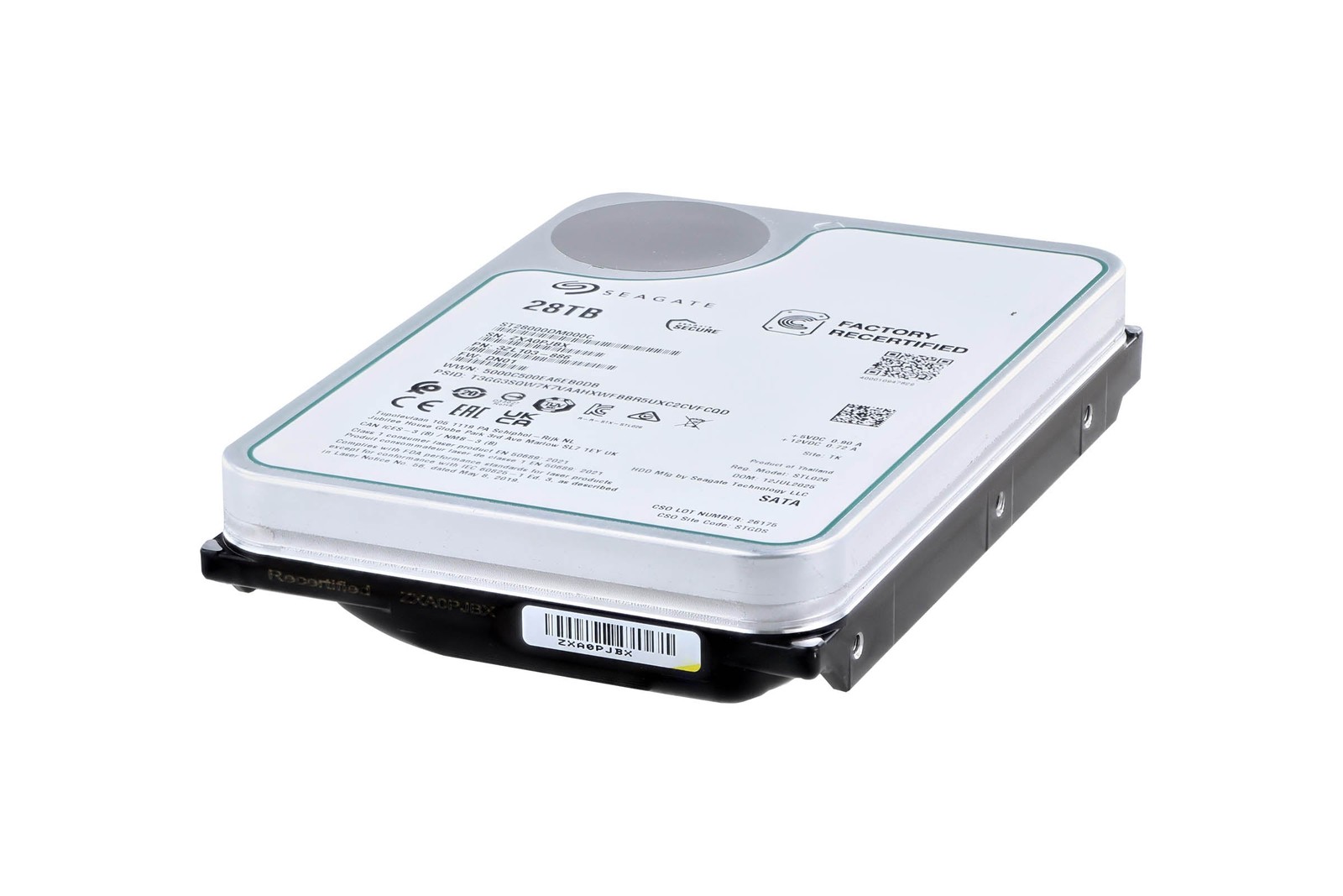 Seagate 28TB SATA 7.2k 3.5" 6G Recertified HDD ST28000DM000C | 1 Year Warranty