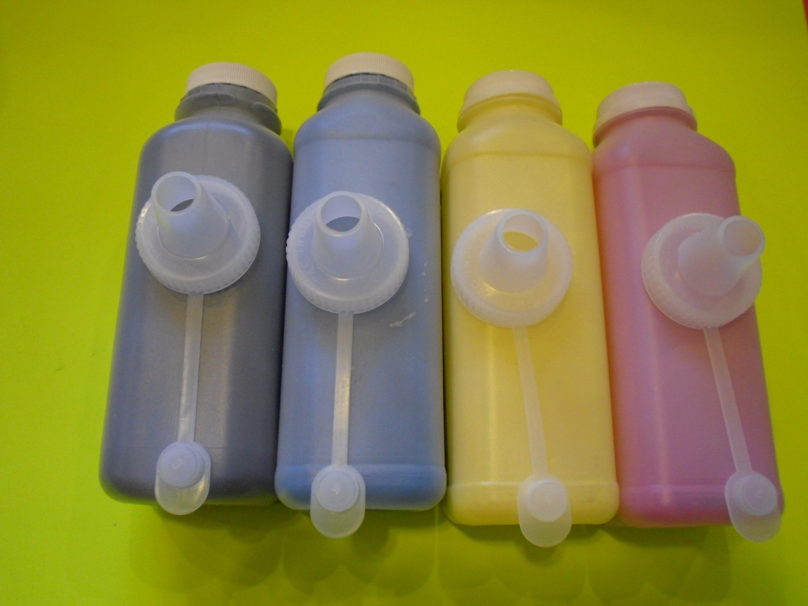 4 Toner Refill Ricoh AP204 AP206 Color Laser Printer 400316 400317 400318 400319