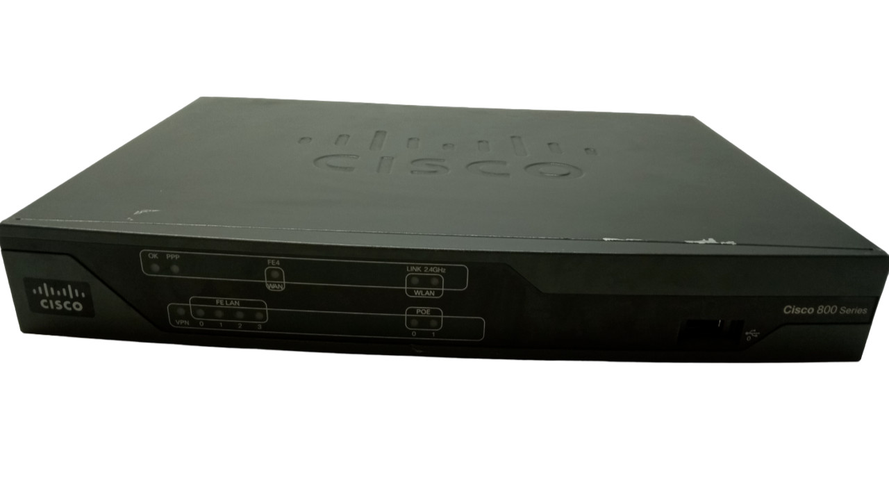 Cisco 800 Series Wired Security Router Model 861 881 CISCO881-Sec-K9-V01