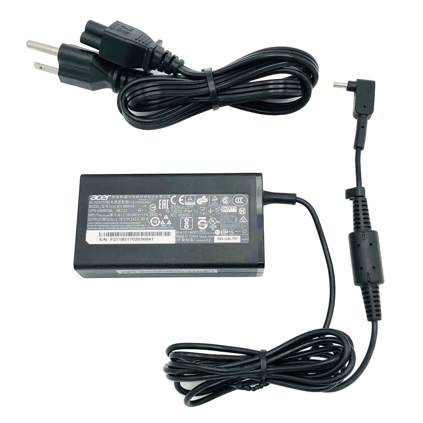 Original Acer 65W AC Adapter for Acer Swift 3 SF314-42 SF314-51 SF314-52