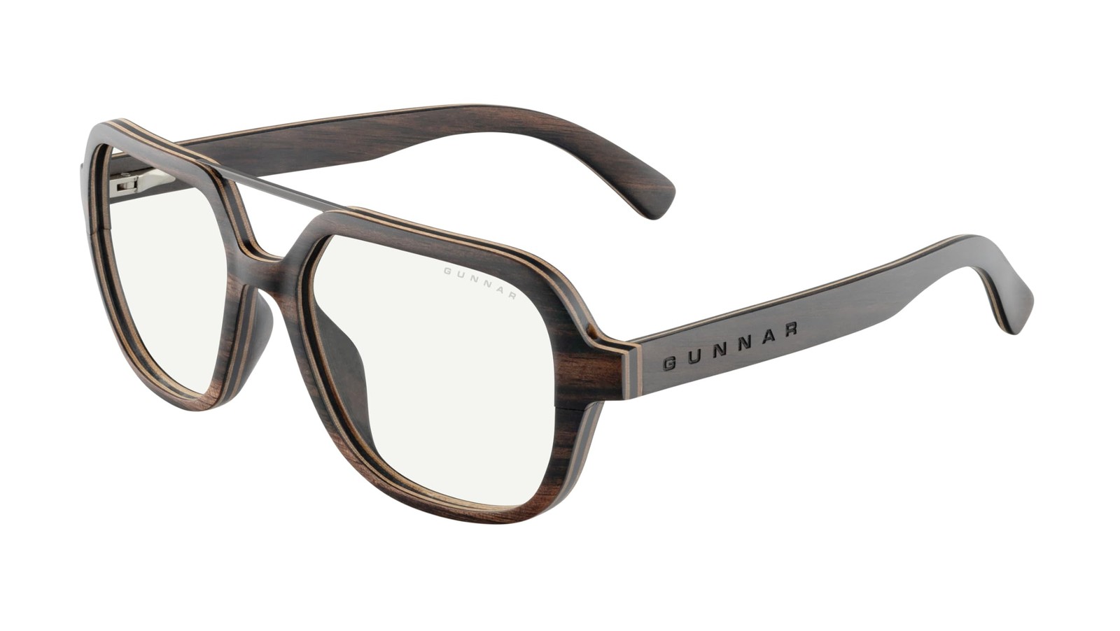 Computer Glasses - Humboldt, Ebony (wood), Clear Pro Lens-Blue Light Blocking...