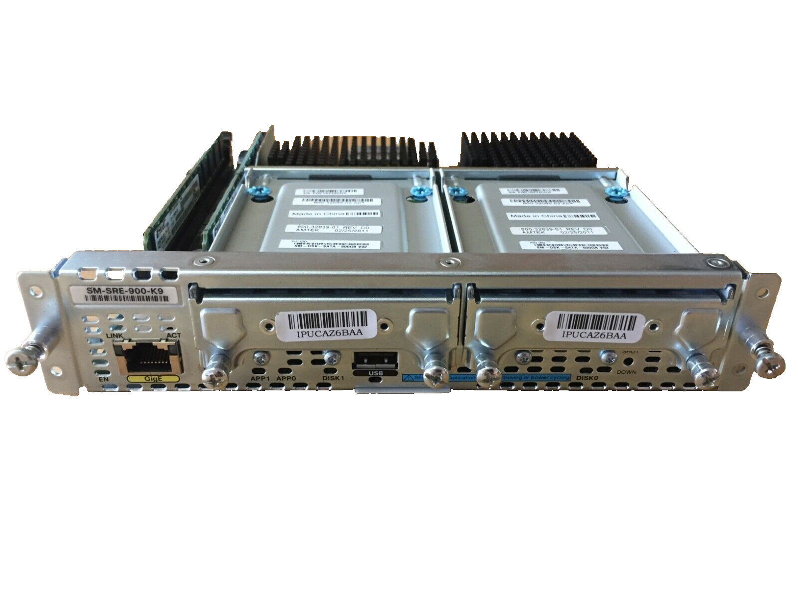 Cisco SM-SRE-900-K9 Module / 8Gb Memory / No Hdd's
