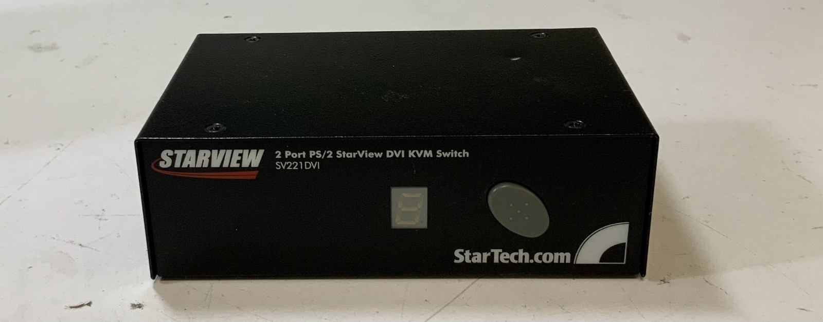 StarTech SV221DVI 2-Port PS/2 StarView DVI KVM Switch, Black "I3B"