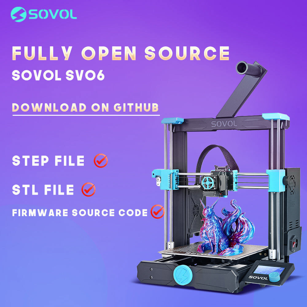 Used Sovol SV06 Direct Extruder 3D Printer All Metal Hotend Planetary Dual Gear