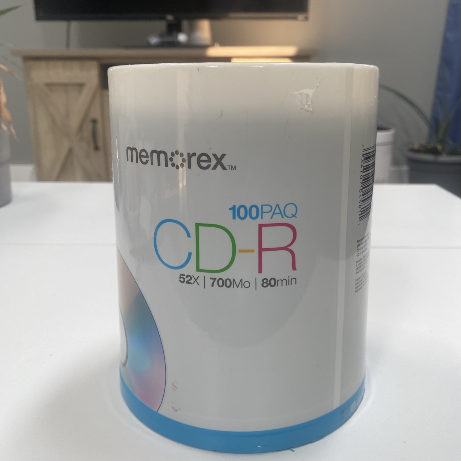 Memorex CD-R Digital Media 52X 700mb 80Min 100 Pack New Factory Sealed