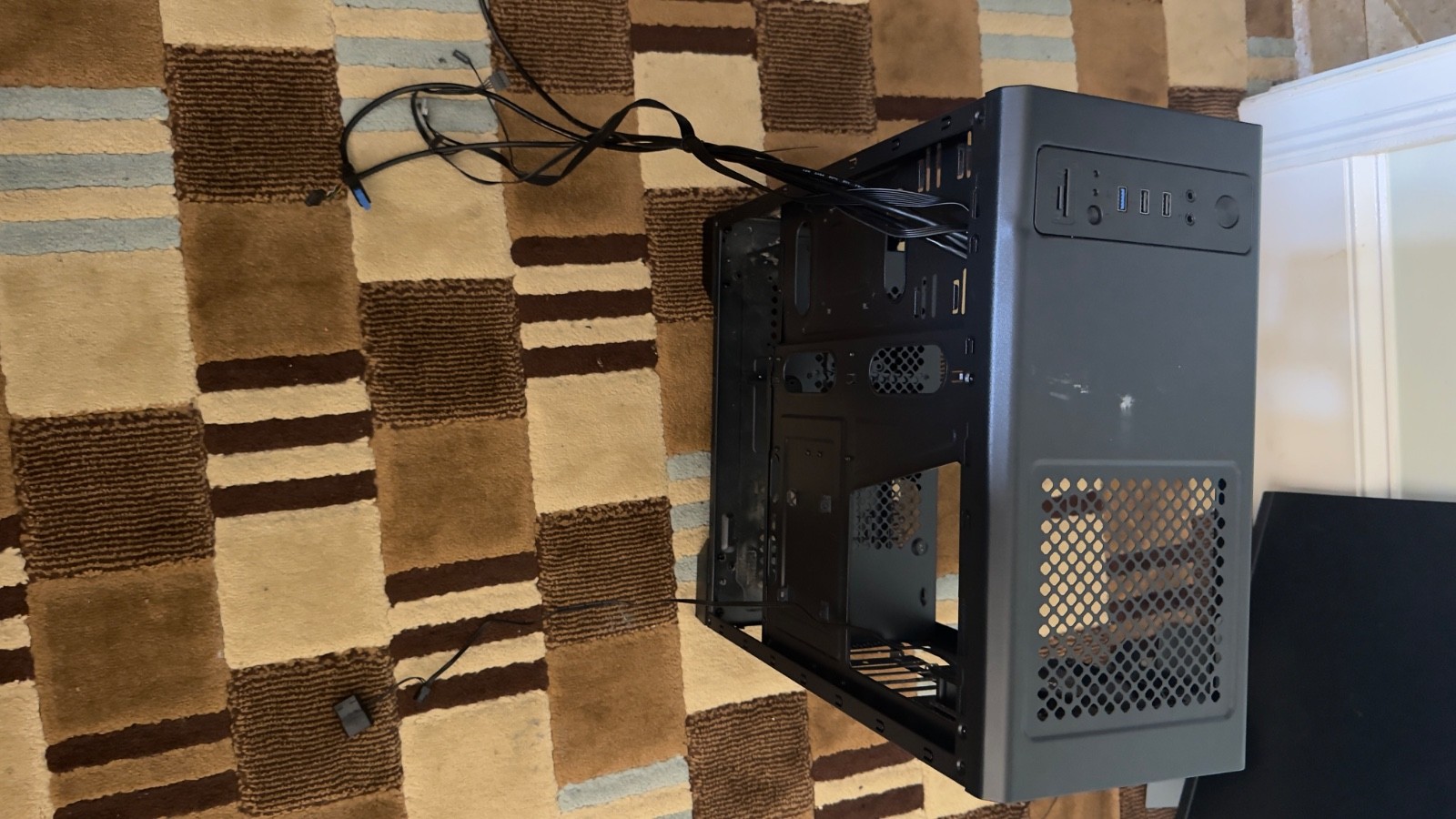 AeroCool Cylon RGB Mid-Tower Gaming PC Case Black ACCM-PV10012.11 NEW