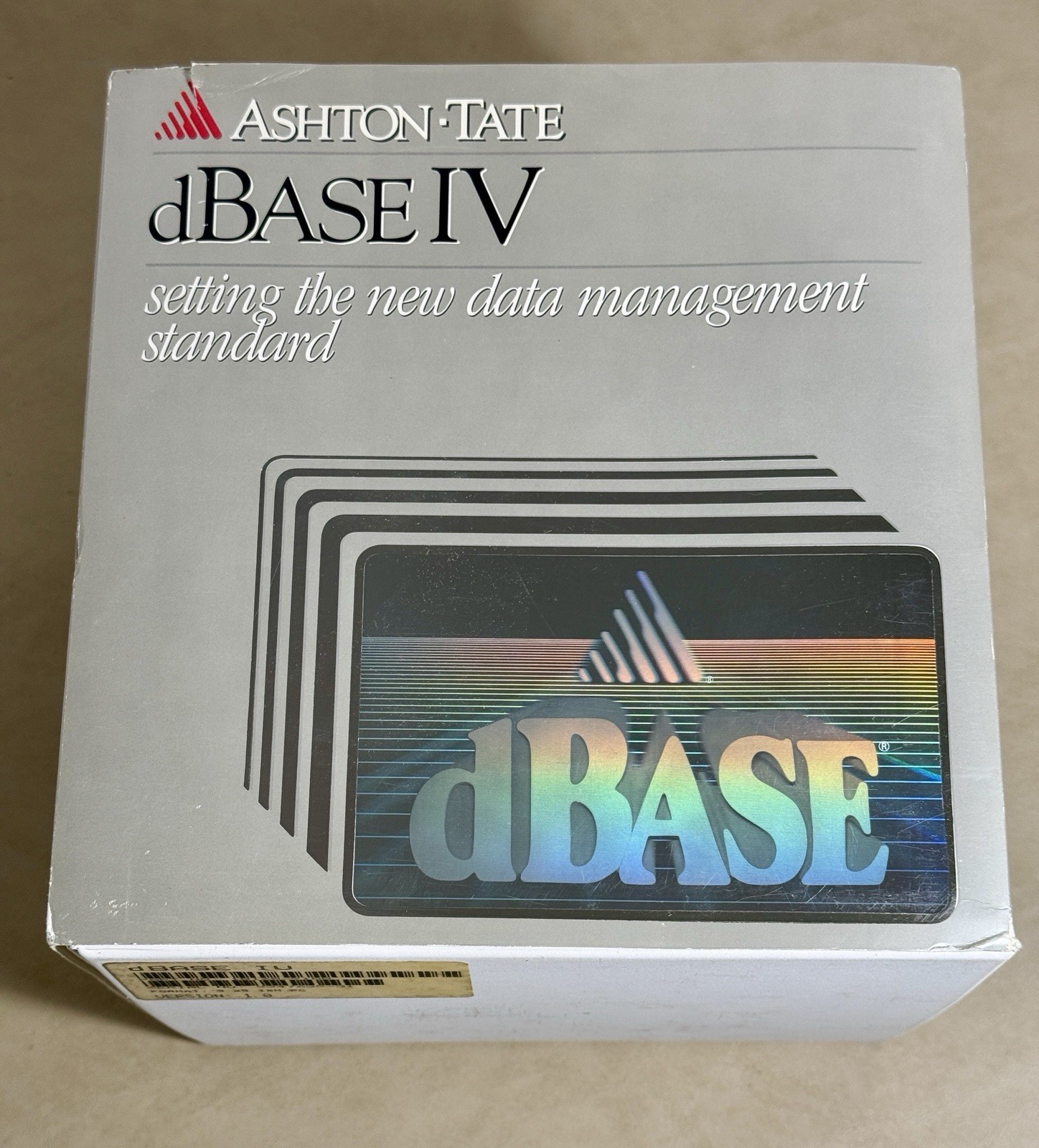 Ashton-Tate dBASE IV Version 1.0 Manuals & Computer Software 5.25" Floppy IBM PC