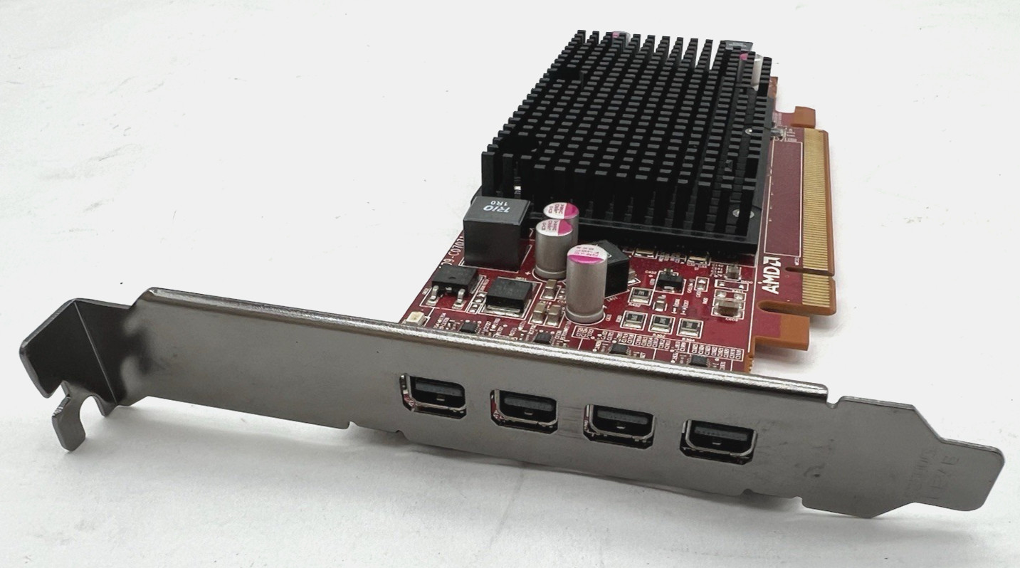 ATI FirePro 2460 512MB DDR3 4x Mini DP Full Height Video Card 102C0700111