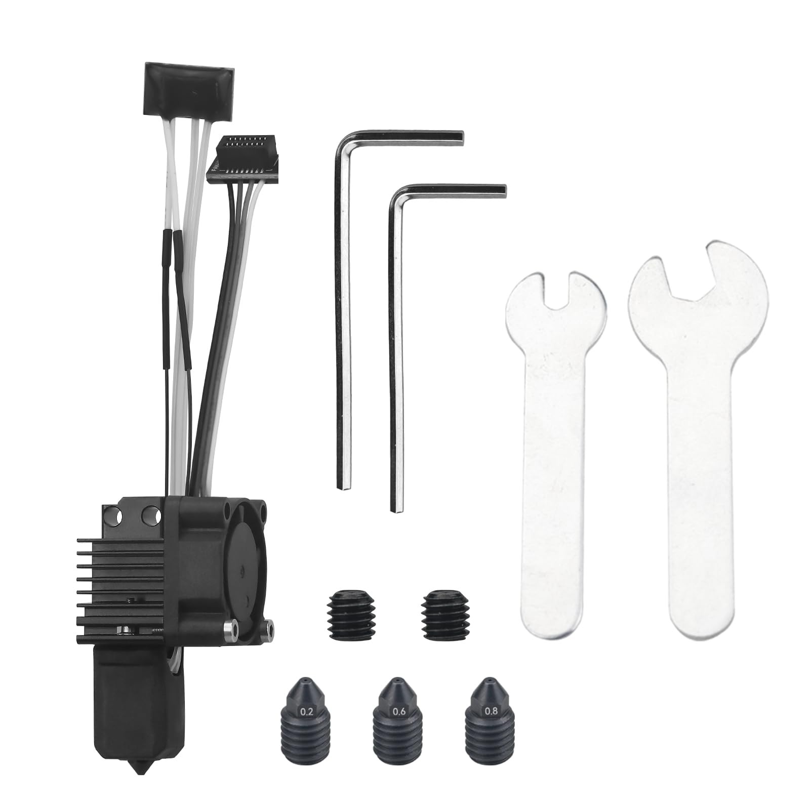 Bamboo Lab P1P, P1S Hotend Complete Kit for P1 Series 3D Printer, Full...