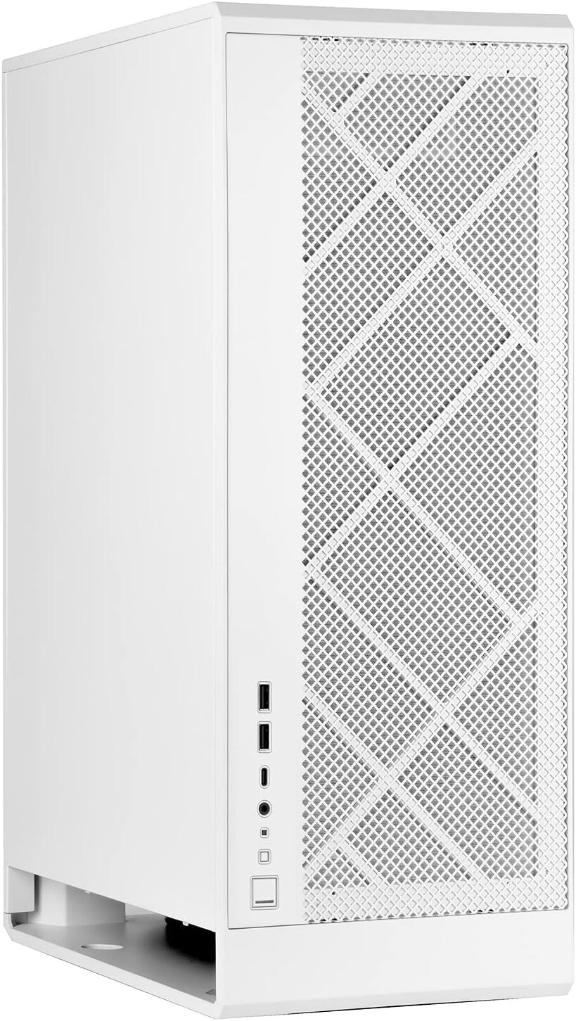 SilverStone Technology ALTA G1M Micro-ATX Super Tower Case White, SST-ALG1MW