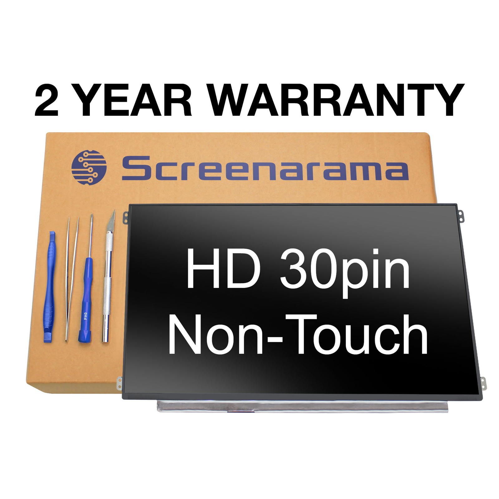HP M15719-001 HD 30pin Matte LED LCD Screen + Tools SCREENARAMA * FAST