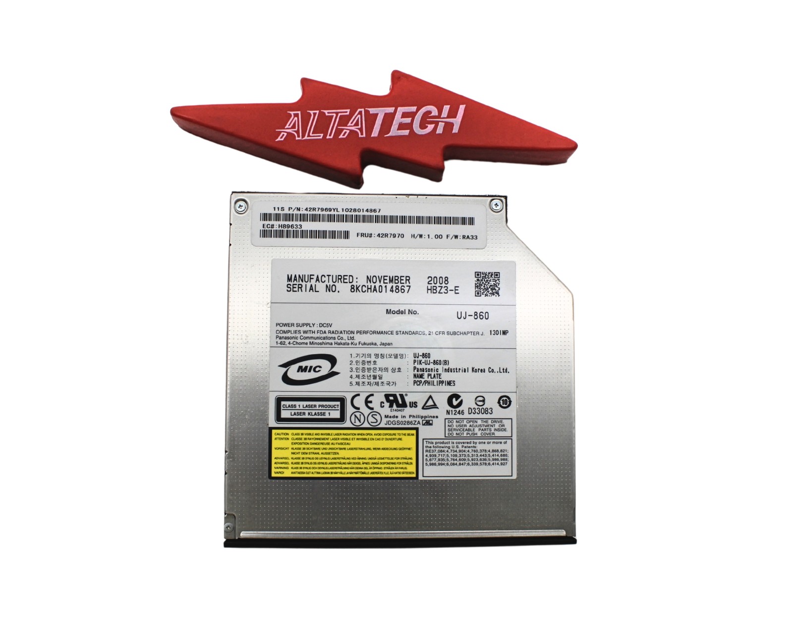 IBM 42R7969 4.7GB IDE SLIM-LINE DVD-RAM