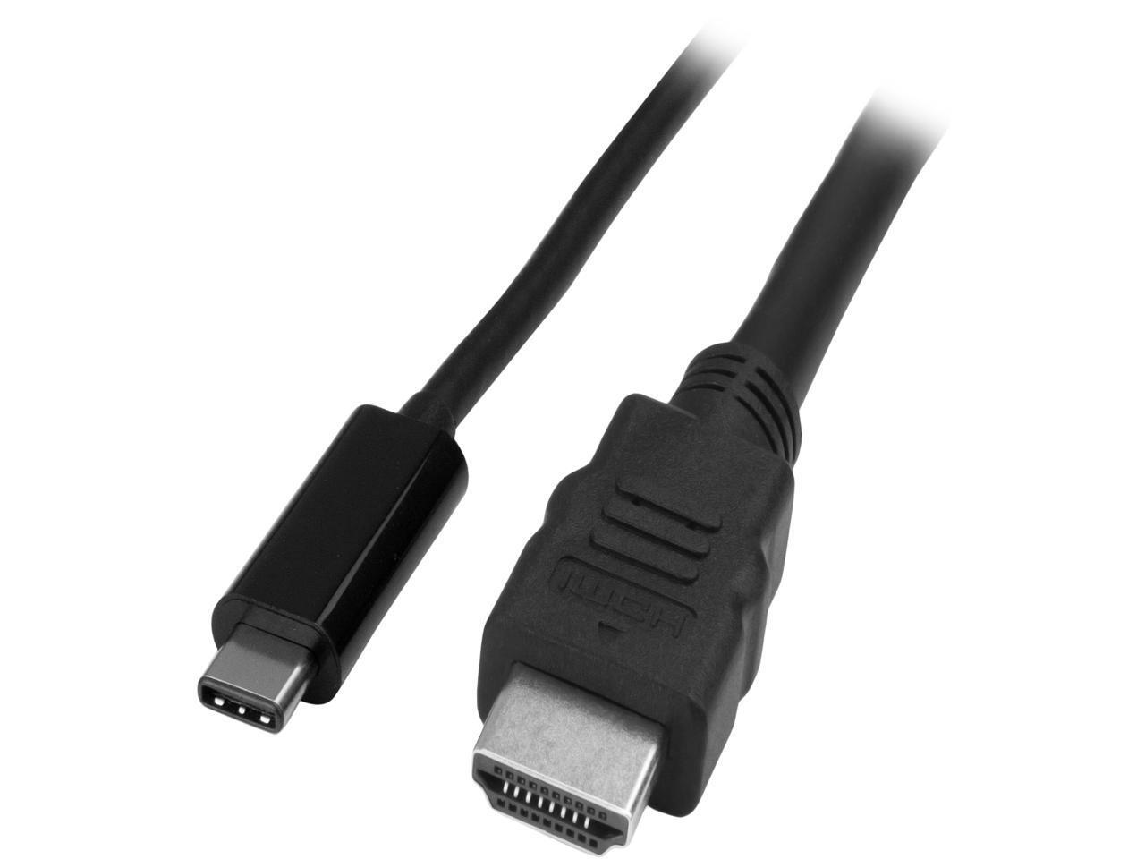 StarTech.com CDP2HDMM2MB USB C to HDMI Cable - 6 ft / 2m - USB-C to HDMI 4K 30Hz
