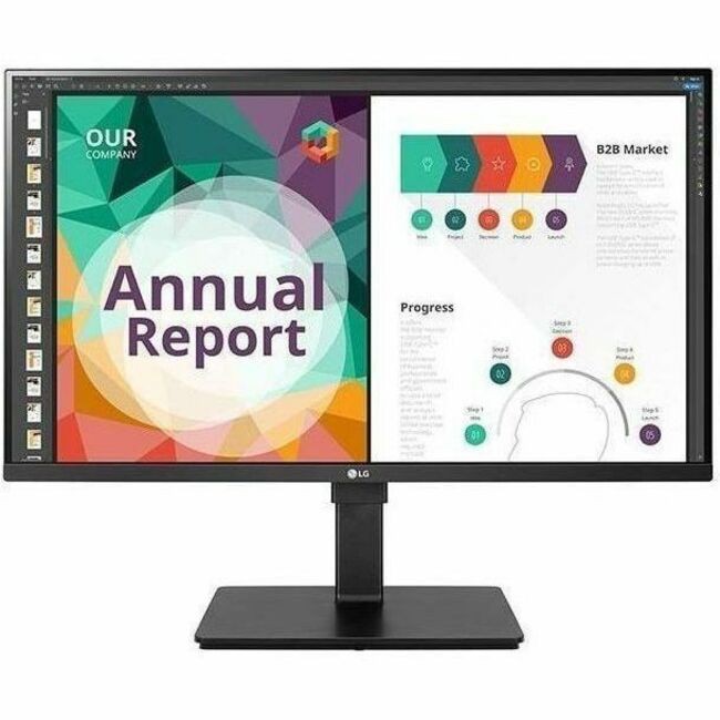 LG 32BN67U-B 32" Class LCD Monitor - 16:9 - Textured Black