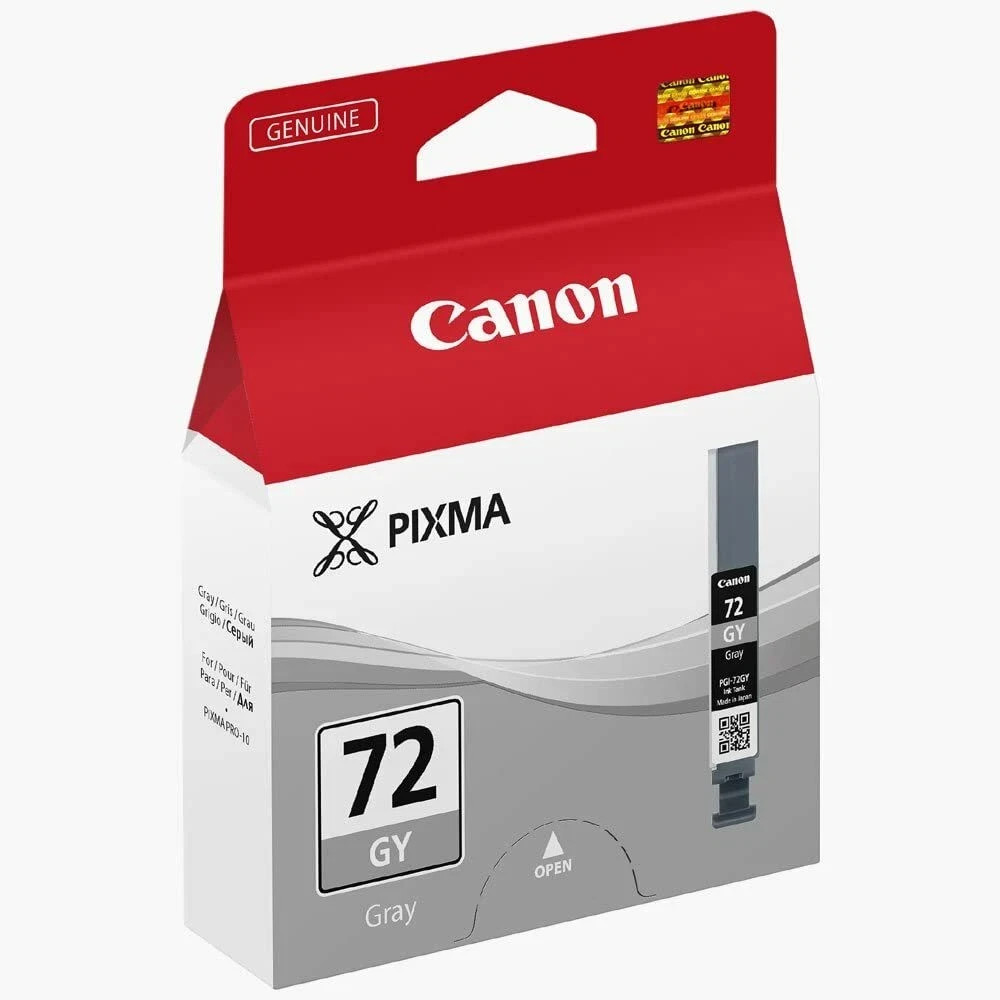 Genuine & New Canon PGI72GY Grey Ink Cartridge for Canon Pixma Pro 10