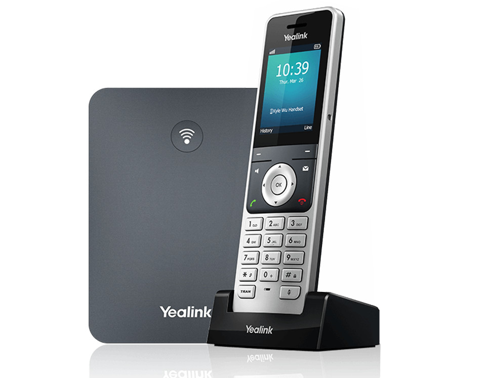 Yealink W76P DECT IP Phone System W56H Handset W70B Base 20 Calls