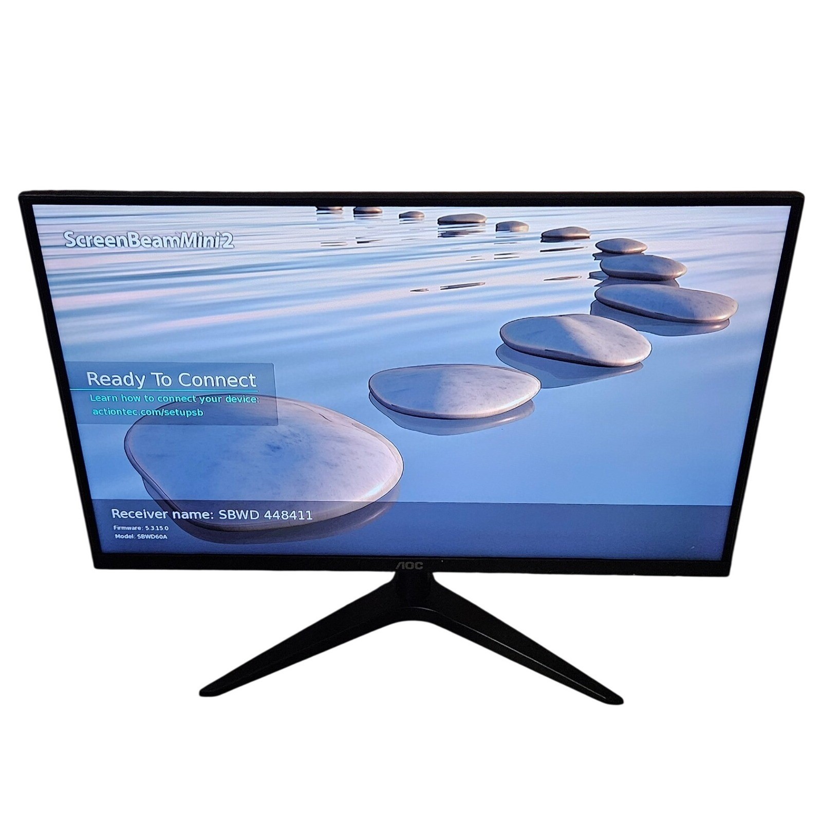 AOC 24B1H 24 Inch Full HD LCD Monitor LED Backlight HDMI VGA Black 24B1