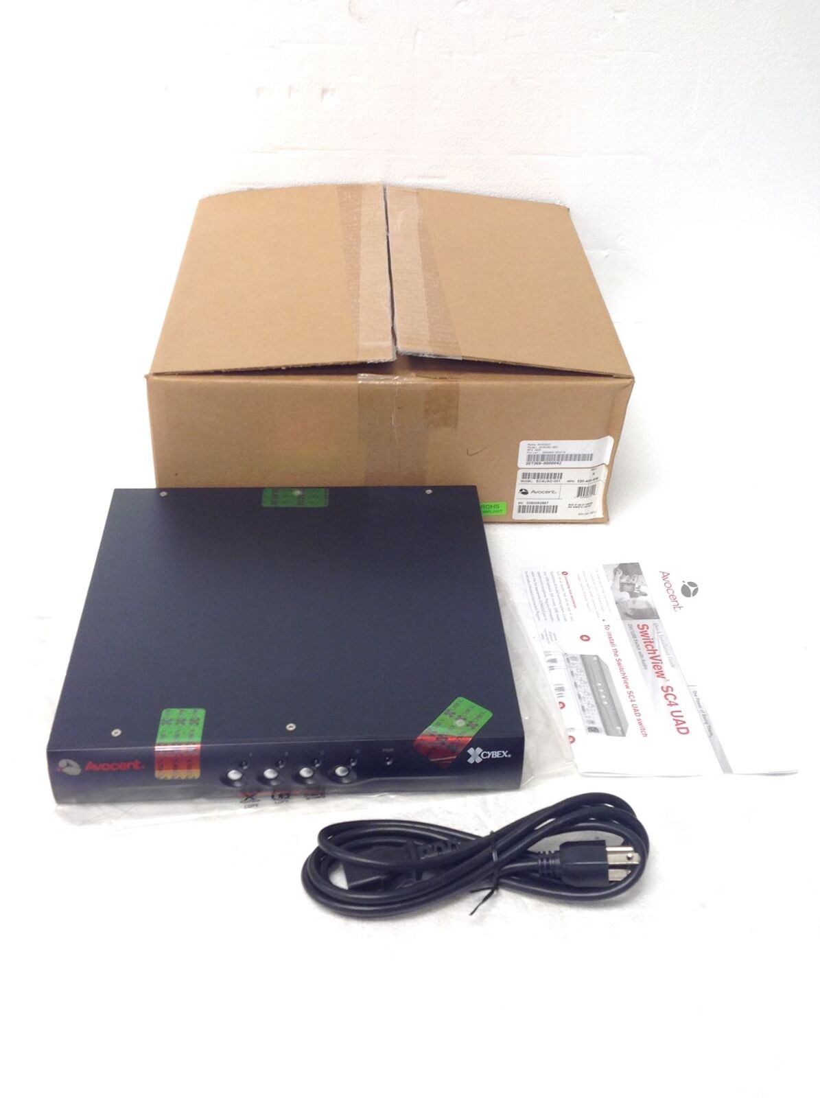 BRAND New Avocent SwitchView SC4 UAD KVM Switch (SC4UAD-001), QTY AVAILABLE