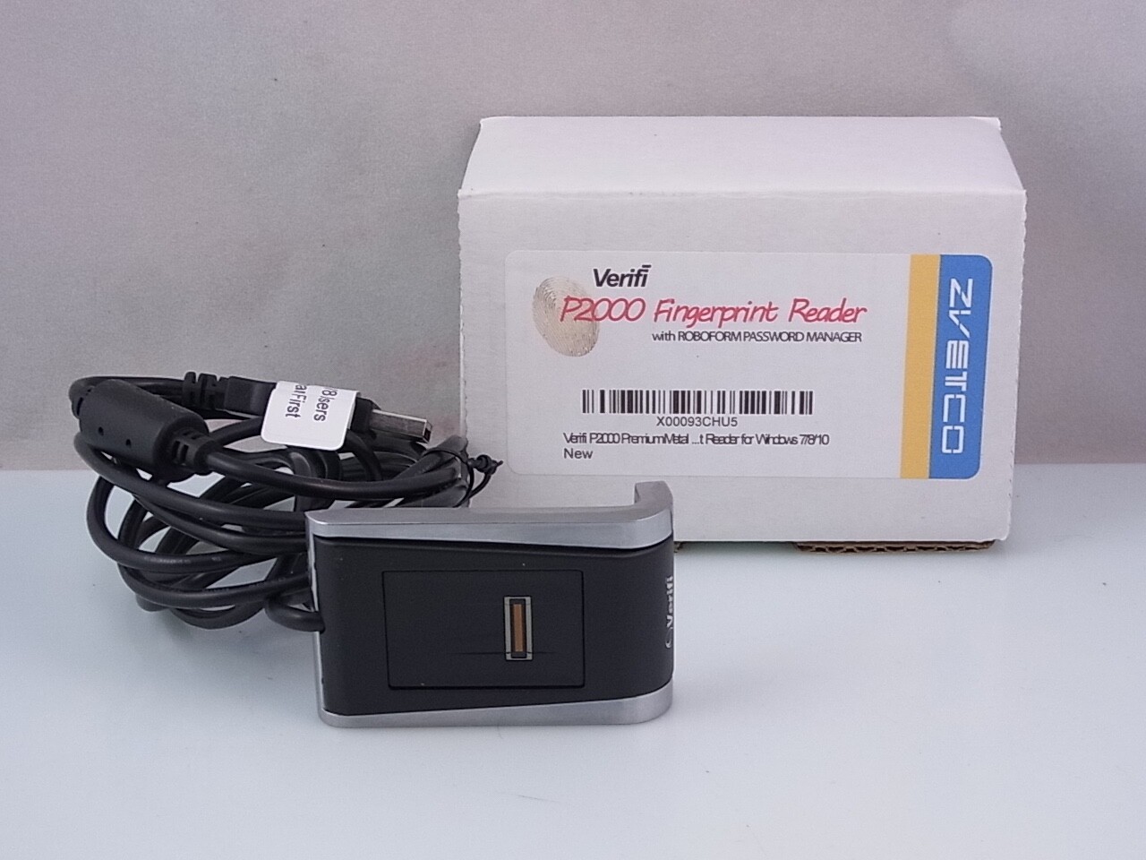 Verifi P2000 Premium Metal Fingerprint Reader for Windows 7/8/10