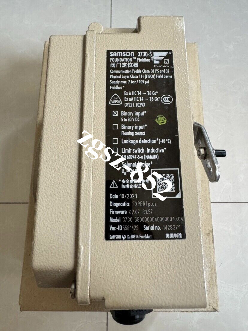 1pc SAMSON 3730-5 Brand New Valve Positioner