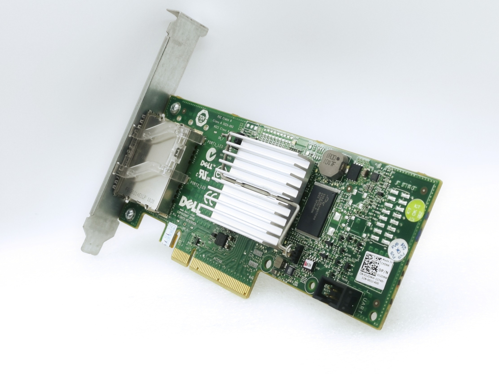 DELL H200E 6Gbps SAS FW:P20 (LSI 9200-8E) IT Mode ZFS FreeNAS unRAID NoROM-