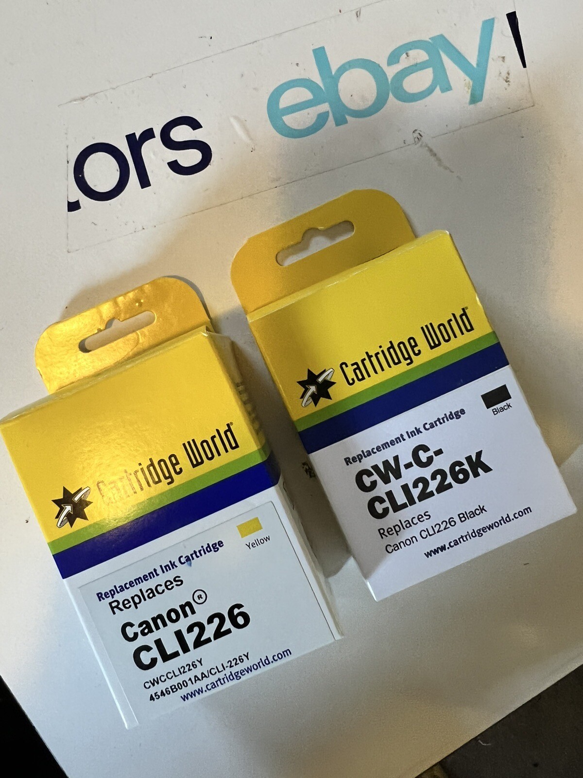 CLI-226 Yellow CLI226 CLI-226K CLI 226 Black