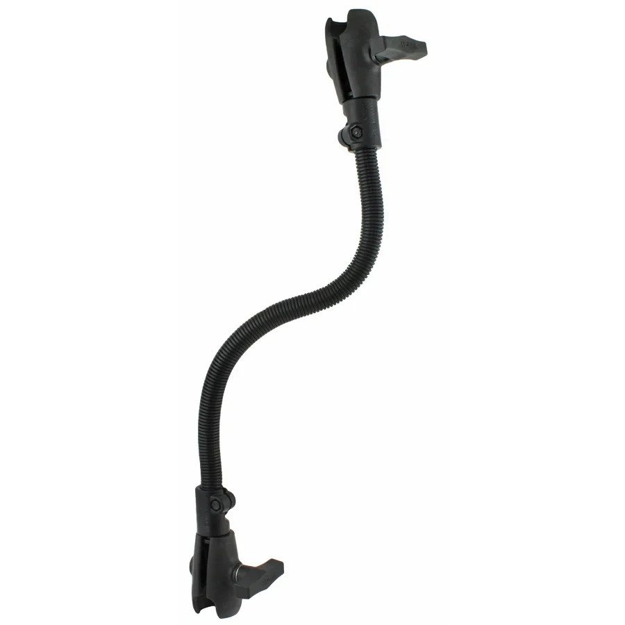RAM Mount 18 inch Flex Arm with Dual 1.5 inch Socket RAM-316-2U