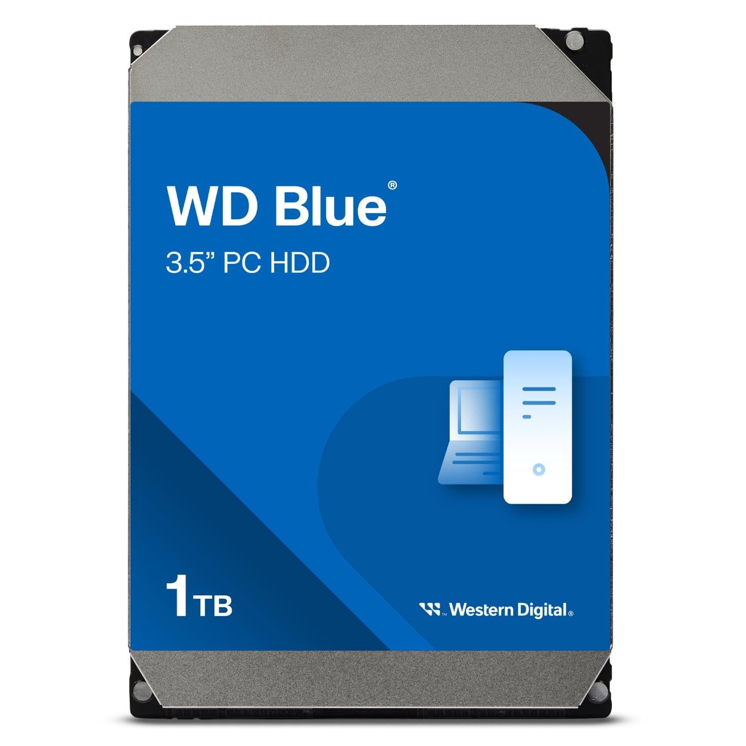 Western Digital 1TB WD Blue PC Internal Hard Drive HDD  7200 RPM, SATA 6 Gb/s...