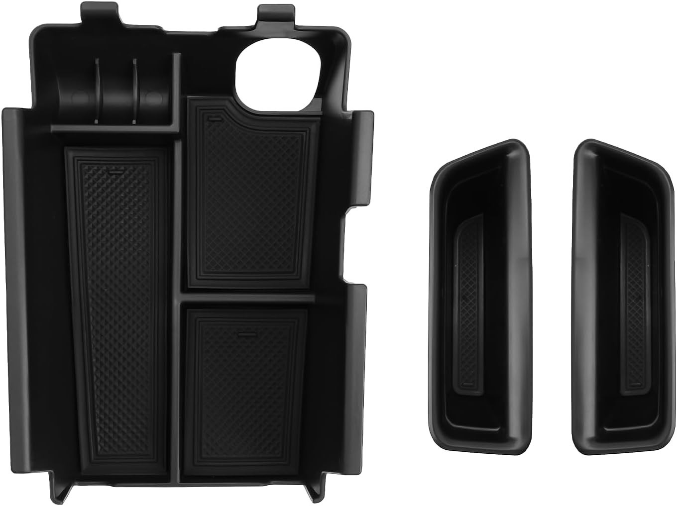 2 Pack for 2024 2025 2026 Ford Mustang Center Console Organizer Tray for Must...