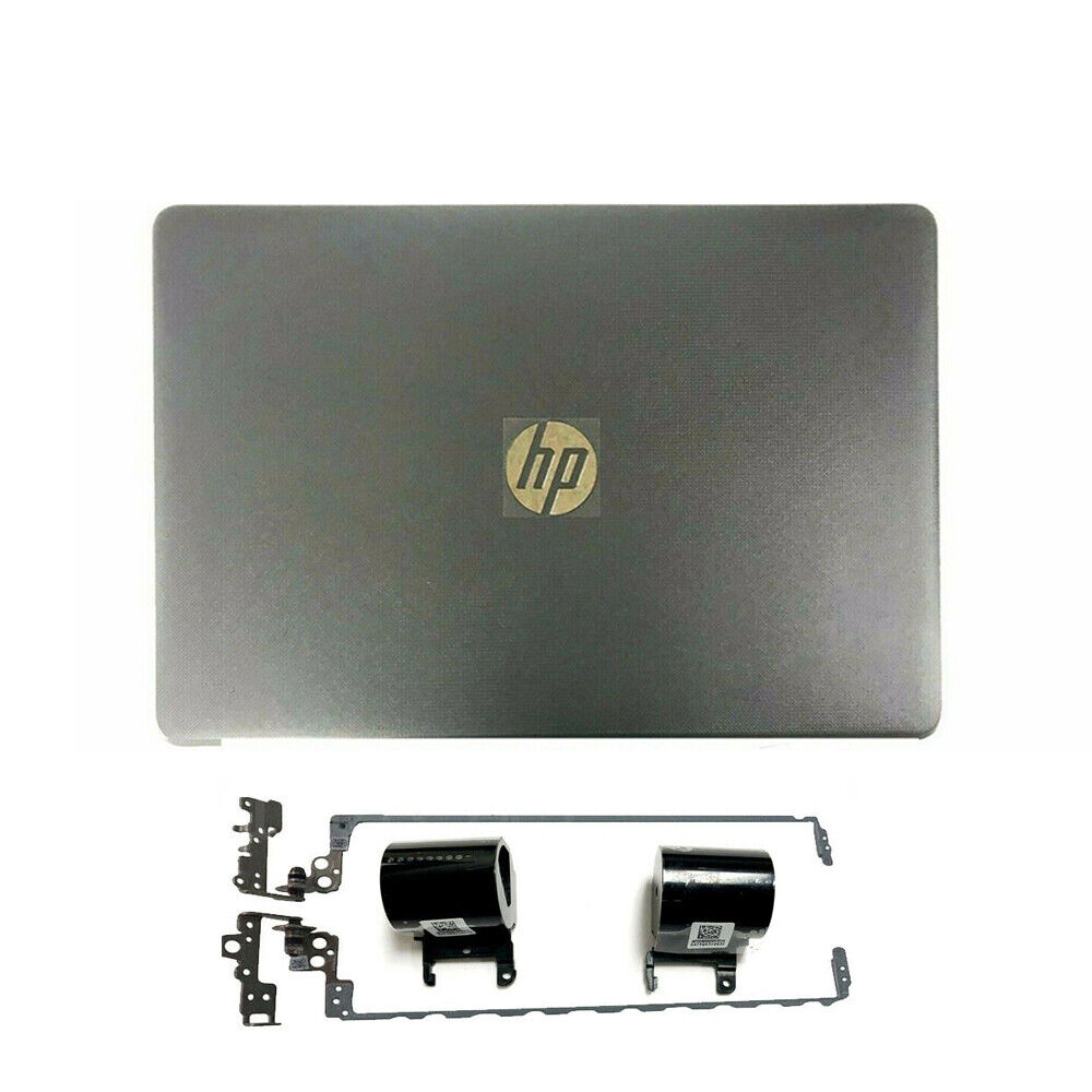 New Smoke Gray For HP 15BS 15-BS 15-BW Back Cover Hinge +Hinges Cover 924894-001