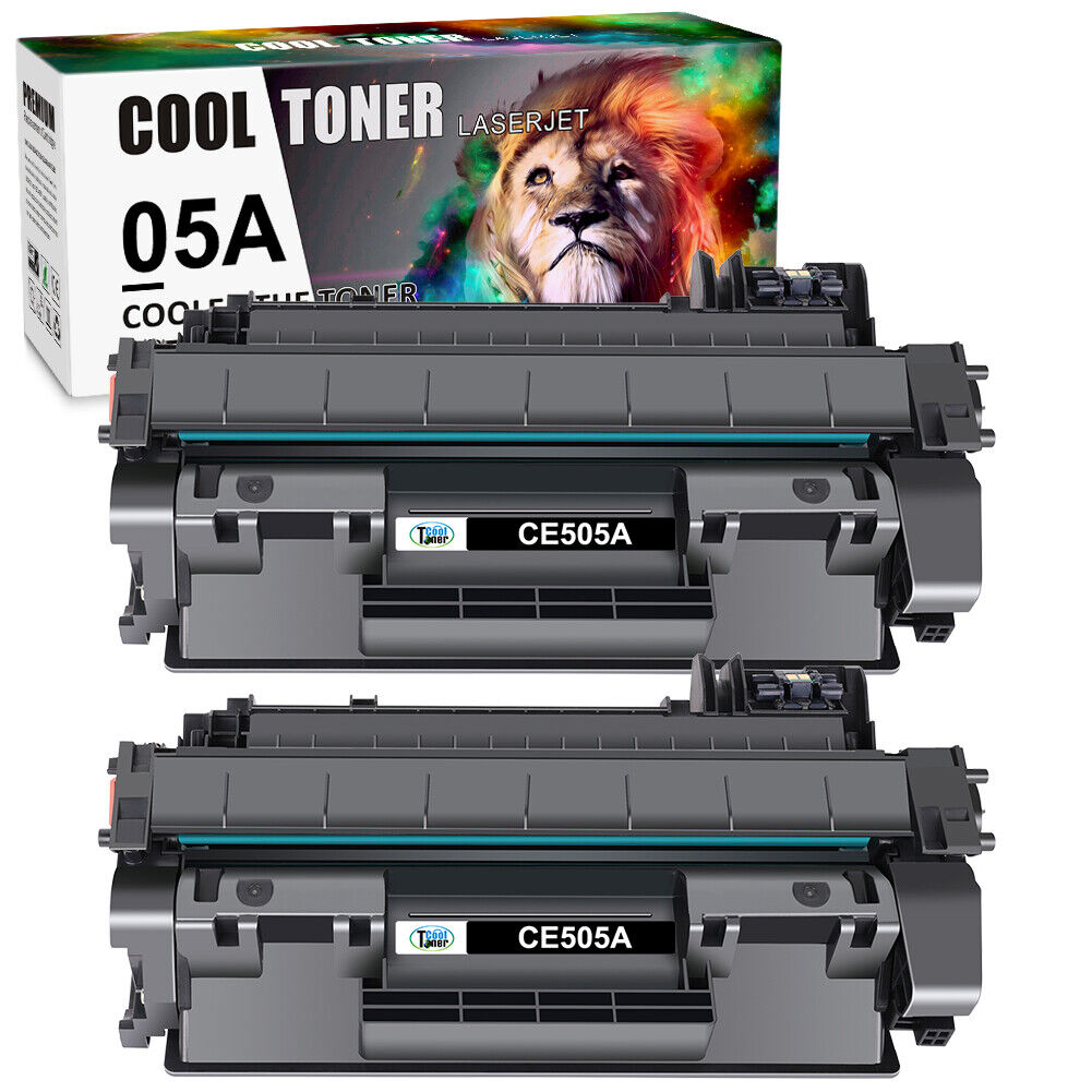 1-10PK CE505A 05A Toner Cartridge Compatible With HP LaserJet P2035 Toner LOT