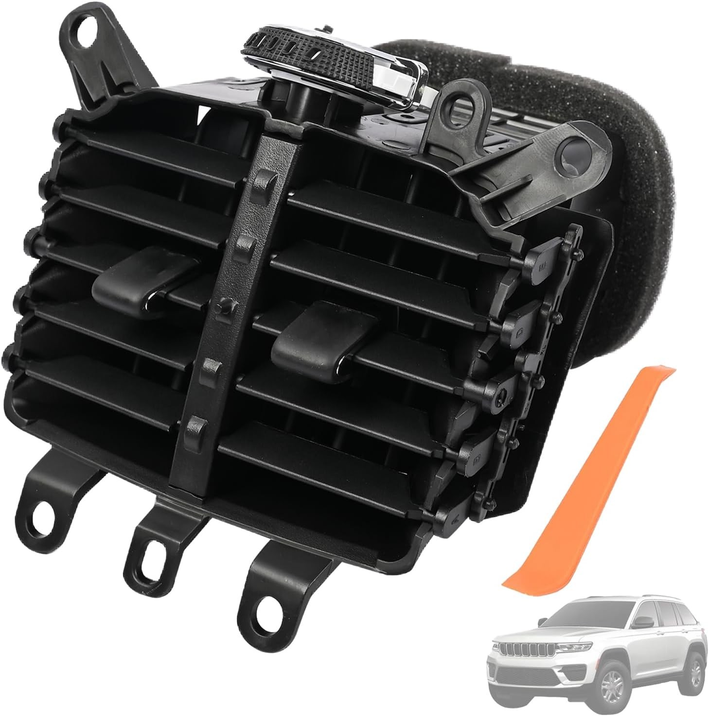 1UJ57DX9AE A/C & Heater Outlet Floor Console Compatible with Jeep Cherokee 20...