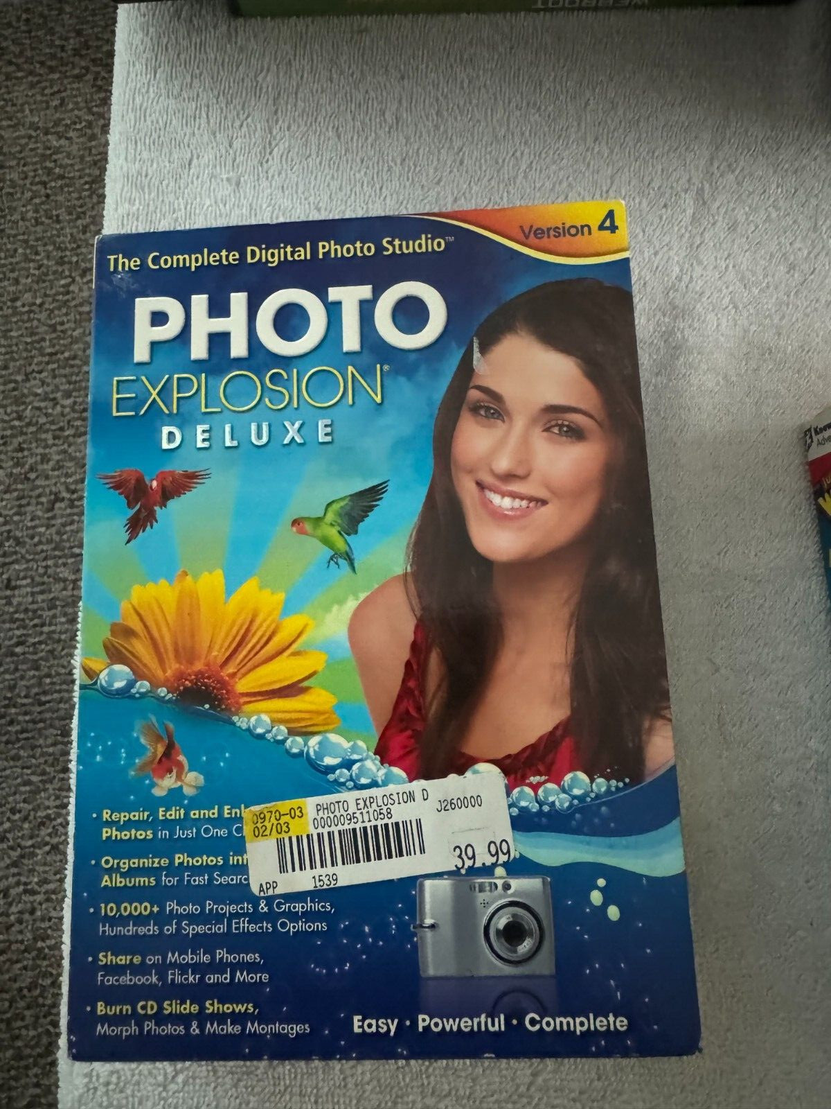 Photo Explosion Deluxe Windows Photo Editing Version 4 - Nova Development