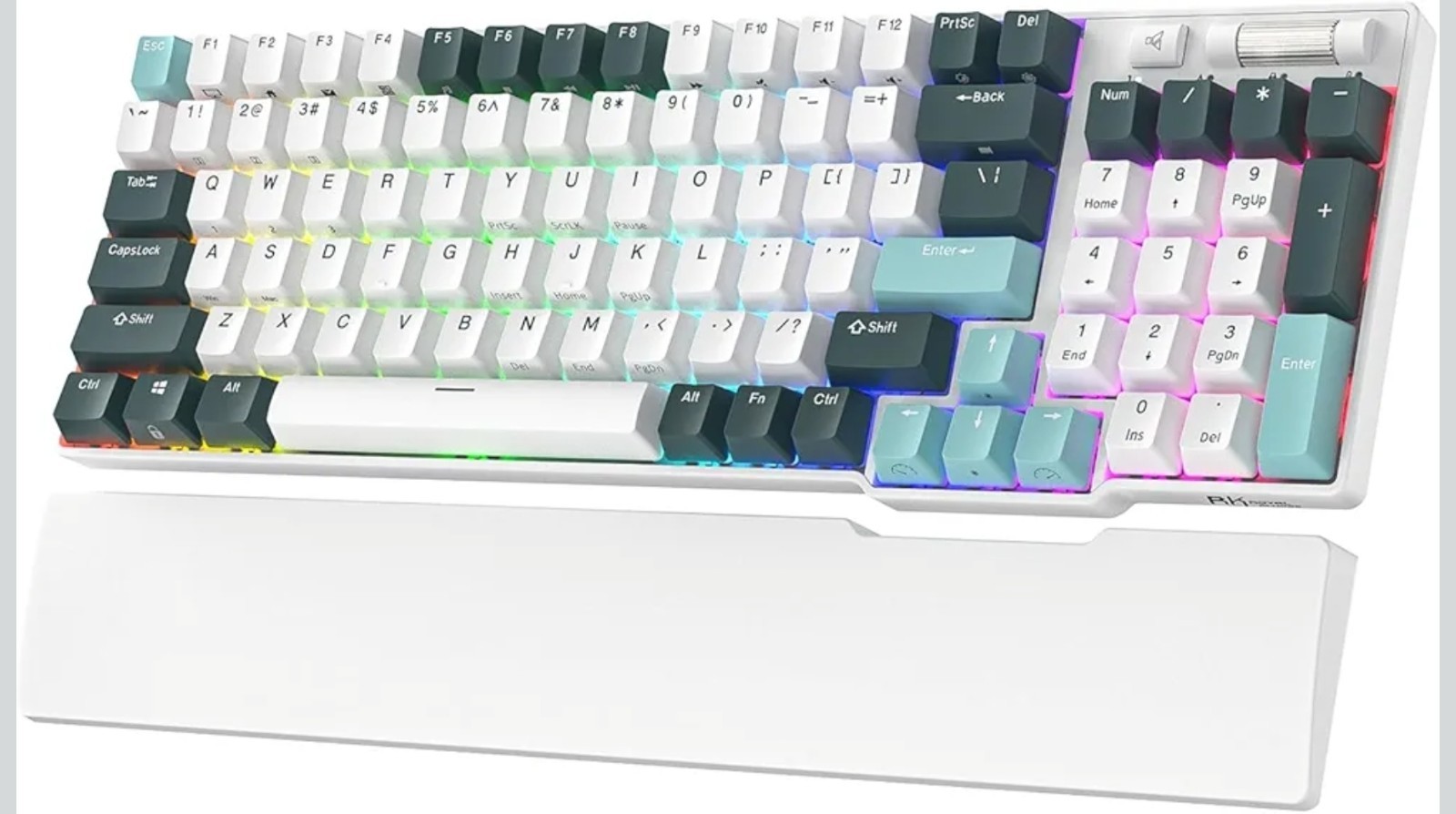 RK ROYAL KLUDGE RK96 RGB Limited Ed, 90% 96 Keys Wireless Triple Mode BT5.0/2.4G