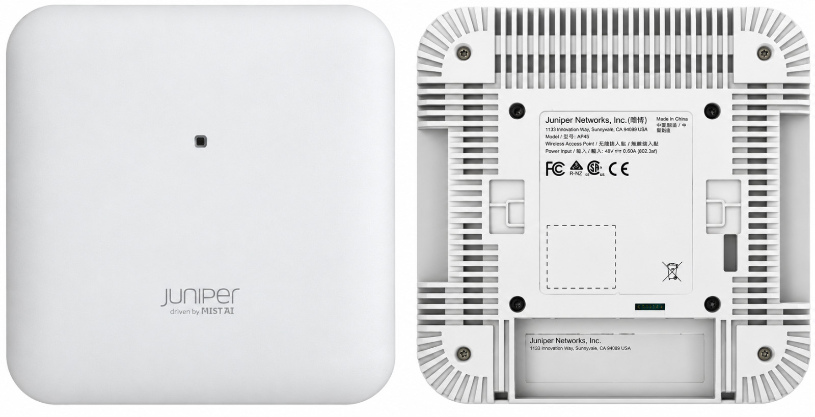 Juniper Networks AP43 Mist WiFi Wireless Access Point - White (AP43E-US)