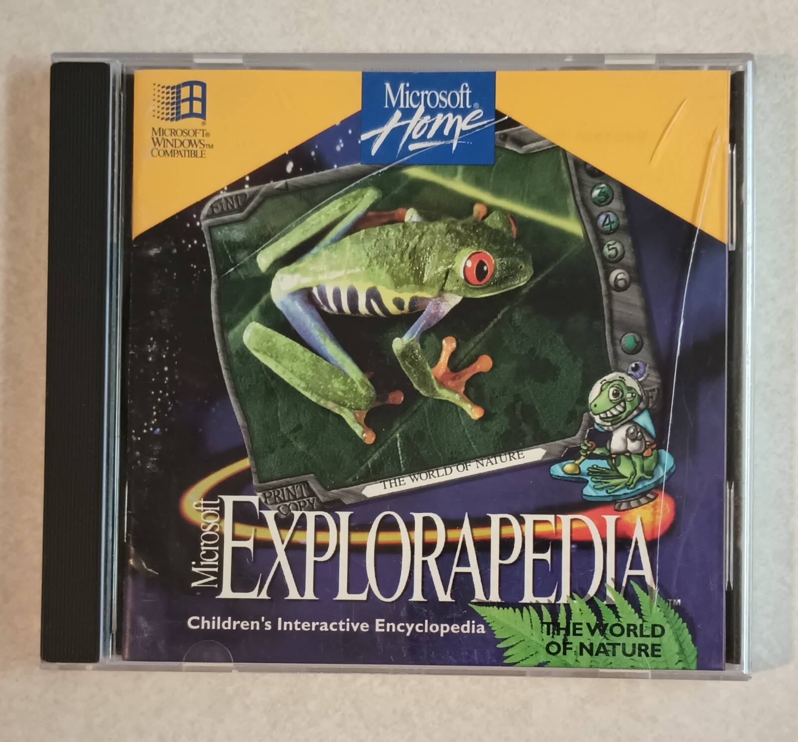 Explorapedia Children's Interactive Encyclopedia The World of Nature CD-ROM