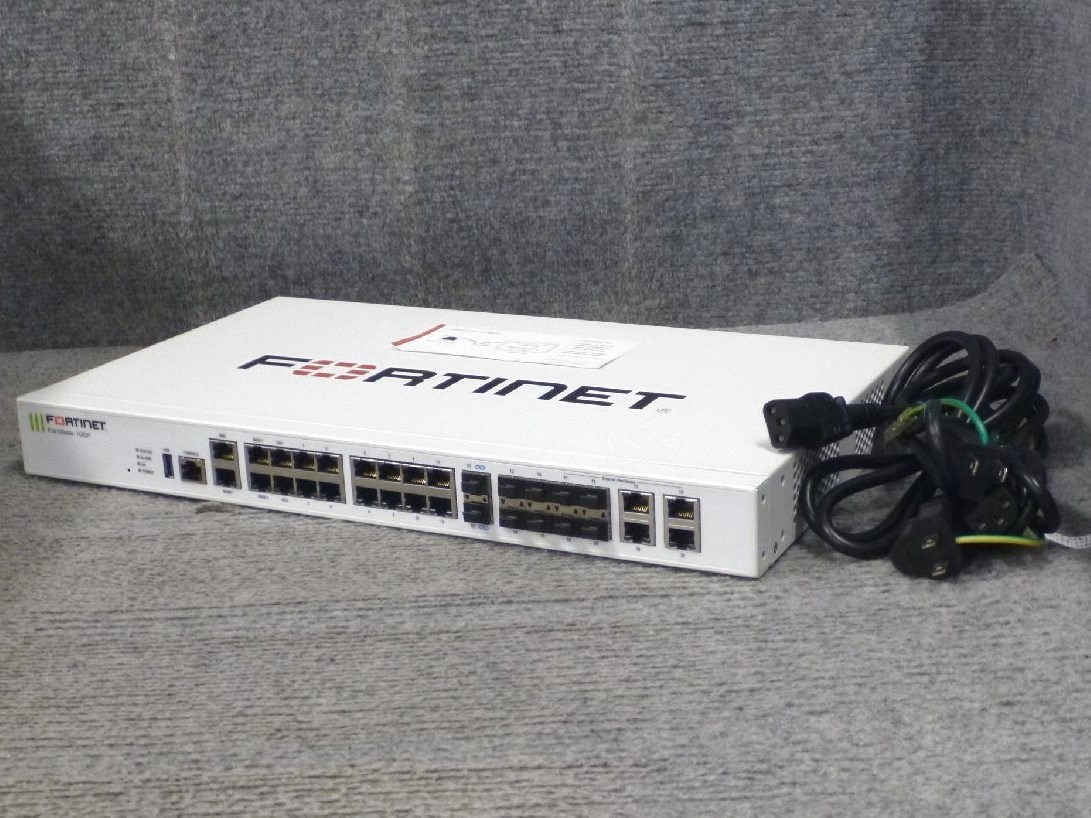 Fortinet FortiGate 100F FG-100F Network Security Firewall Appliance AC Cables