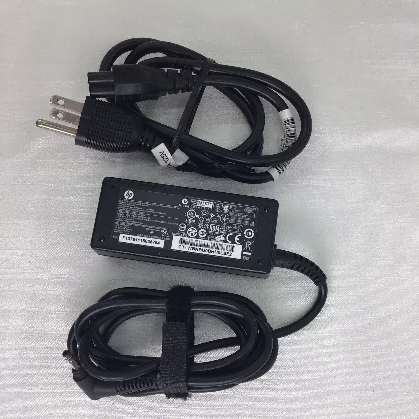Genuine HP Laptop Charger AC Power Adapter 622435-002 624502-001 19.5V 2.05A 40W