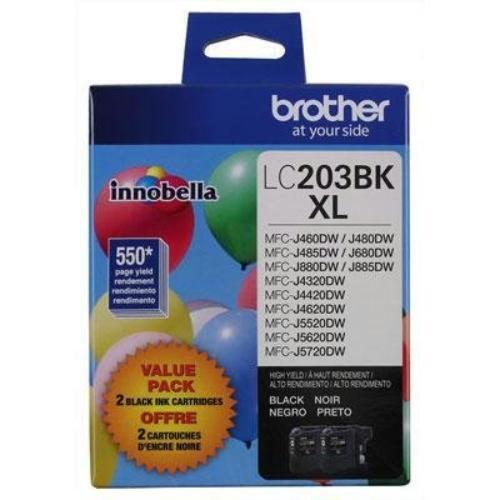 Brother Innobella Lc2032pks Ink Cartridge - Black - Inkjet - High Yield - 550