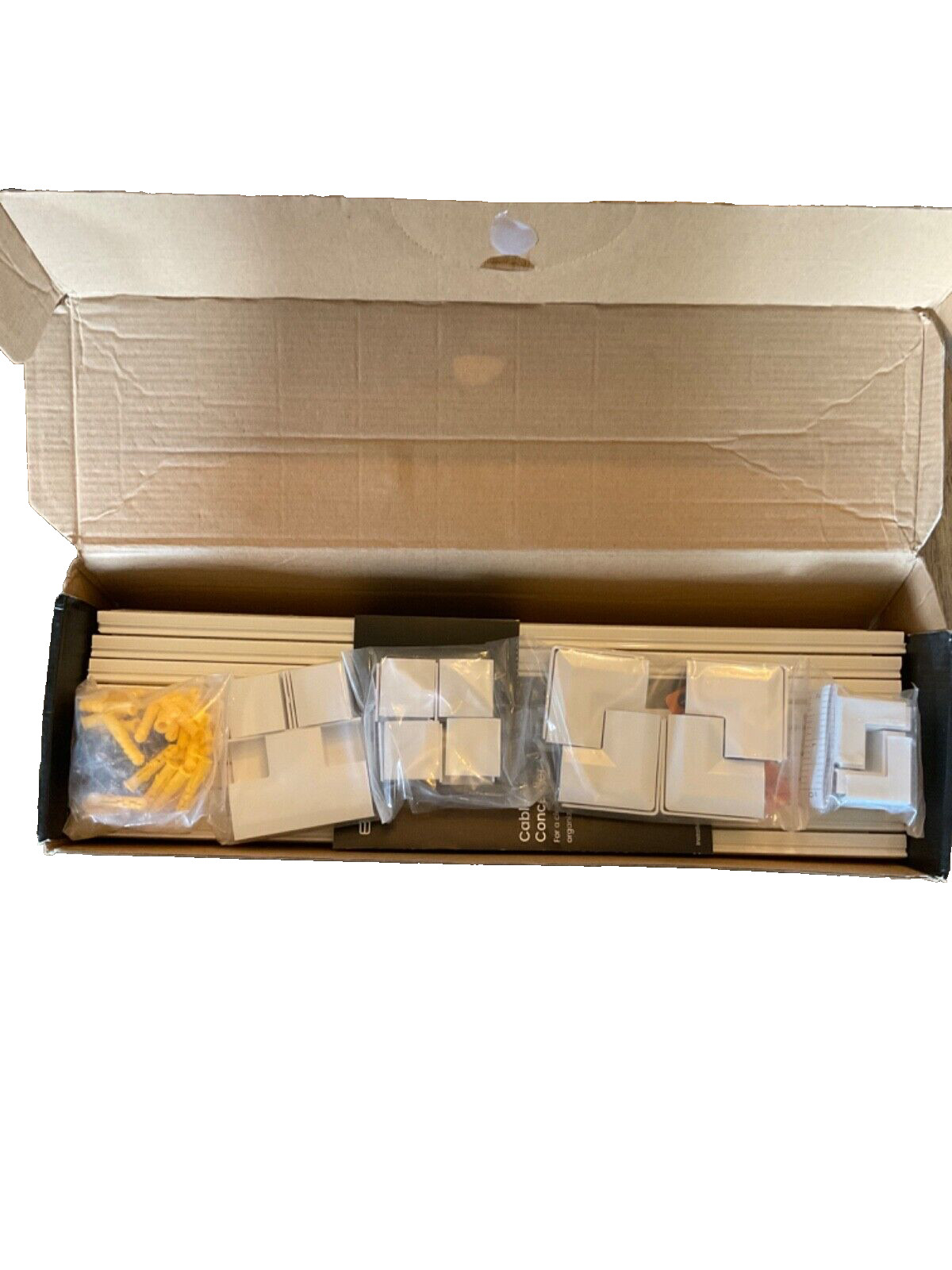 Eveo Cable Concealer Cable Management Kit - Open Box