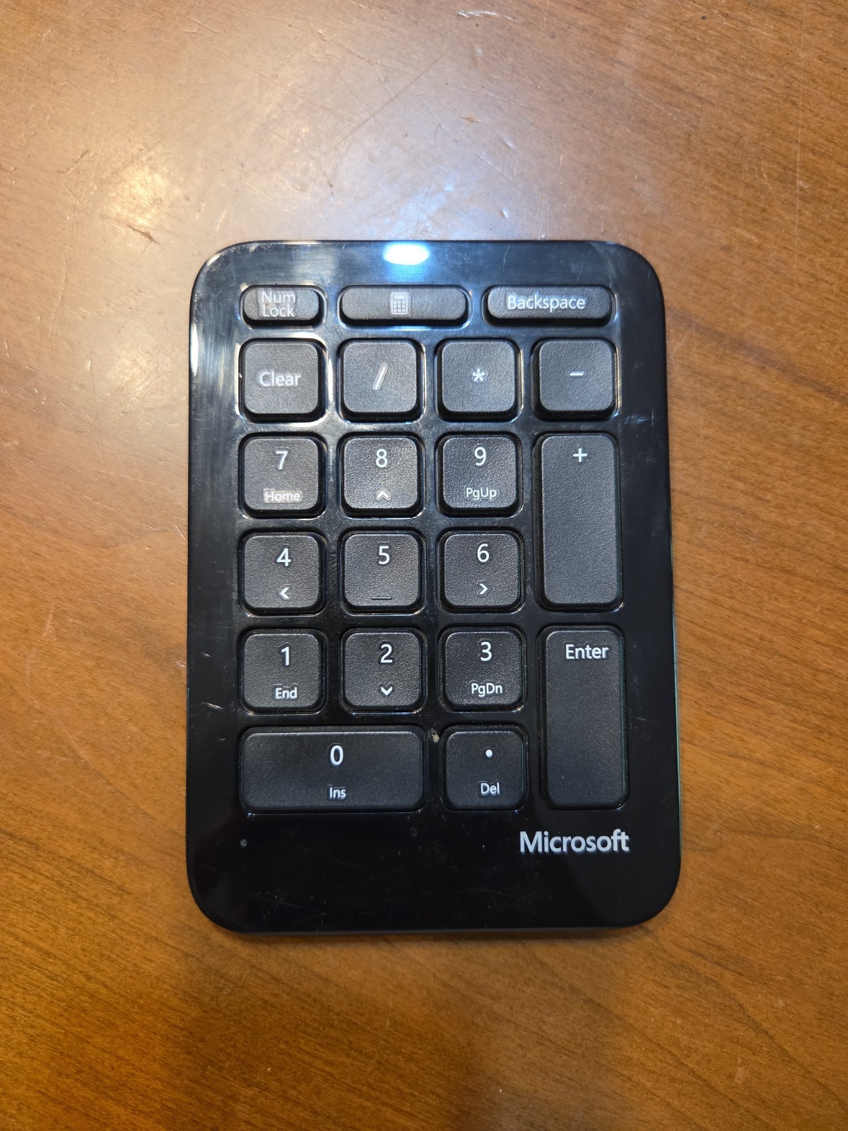 Microsoft 1558 Sculpt Ergonomic Number Key Pad Bluetooth 10 Key used 