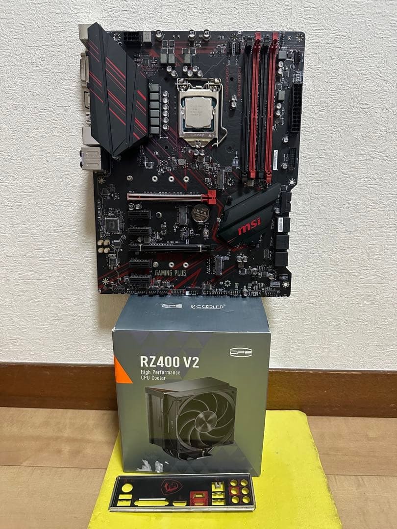 MSI MPG Z390 Motherboard Intel Core i7-8700 CPU PCCooler RZ400 V2 Tested