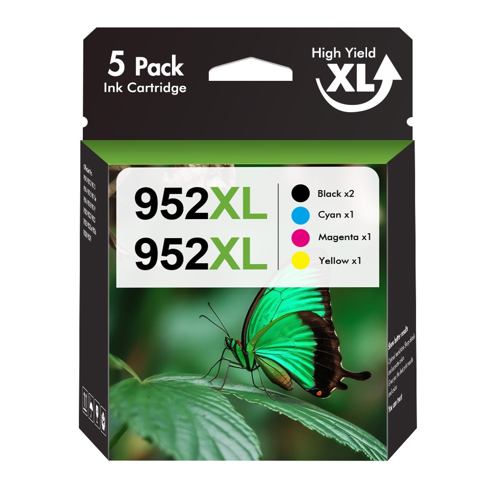 952XL 952 XL Ink Cartridges for HP OfficeJet Pro 8710 8715 7740 8210 8720 LOT