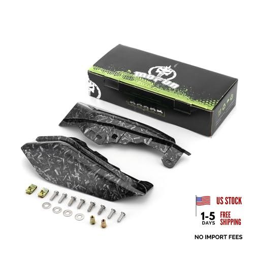 Mid Frame Air Deflectors Fit for Harley Touring Forged Carbon Fiber Pattern