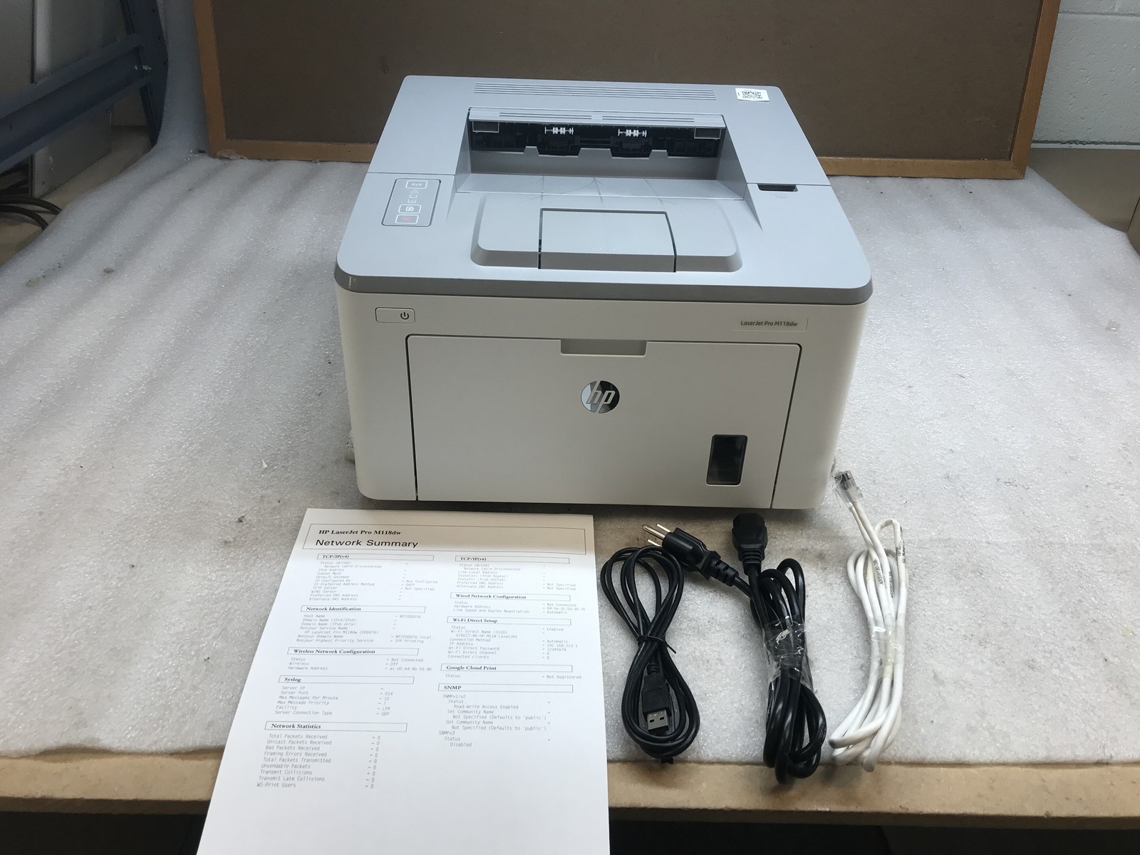HP LaserJet Pro M118dw Monochrome wireless Laser Printer - Tested