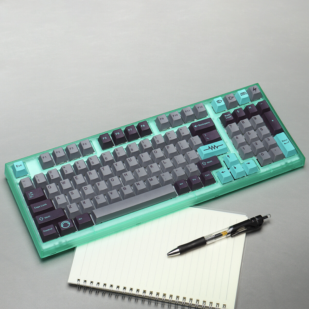 DIY Electric Keycap PBT Cherry Profile Five-sided sublimation 129 Key For MX 